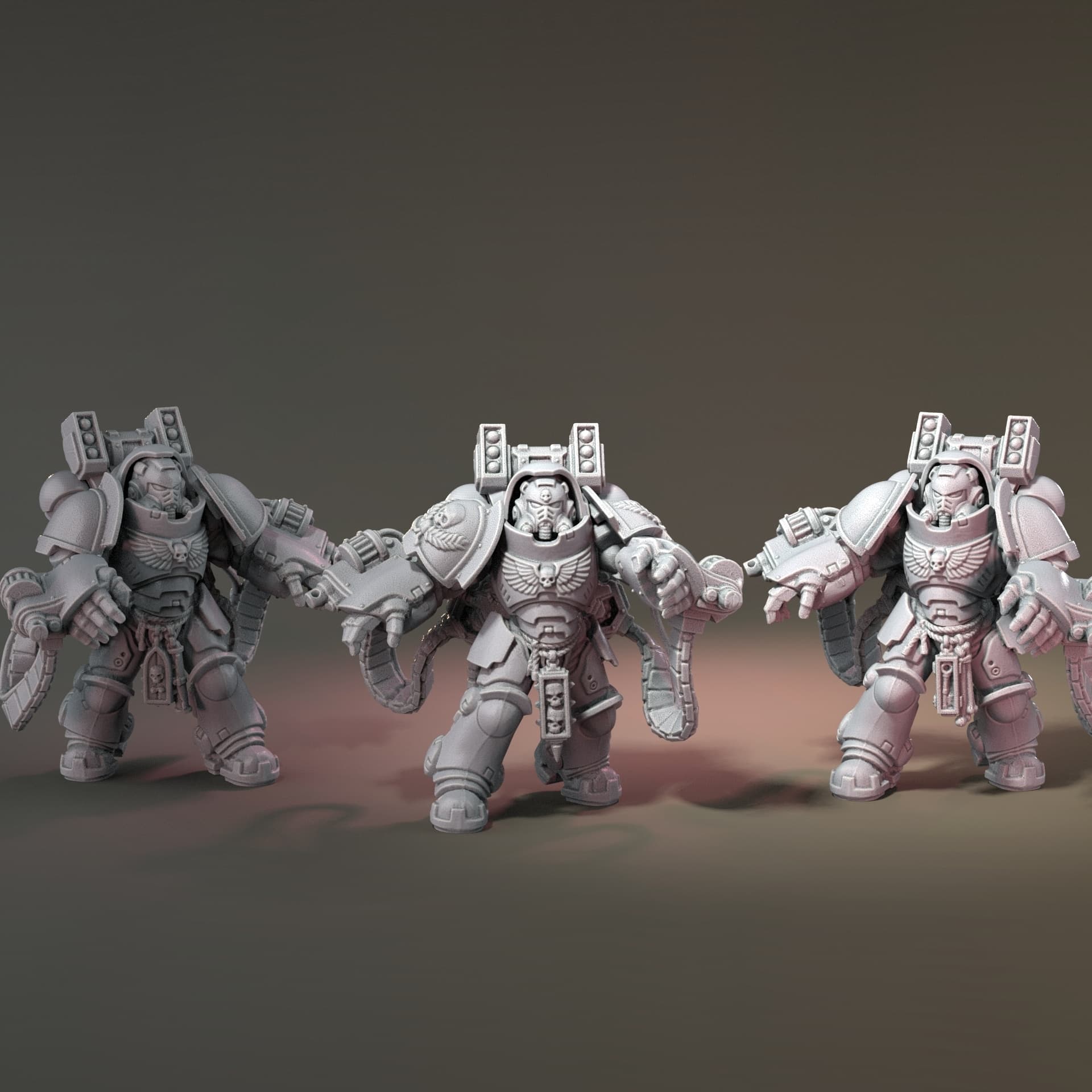 Esquadrão de Assalto Pesado (3 minis)