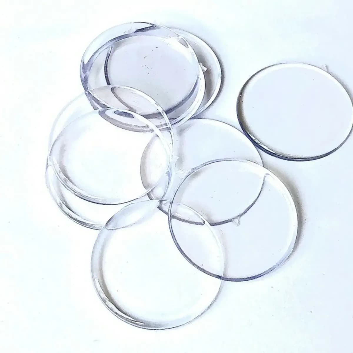 10 Bases 32mm Acrilico